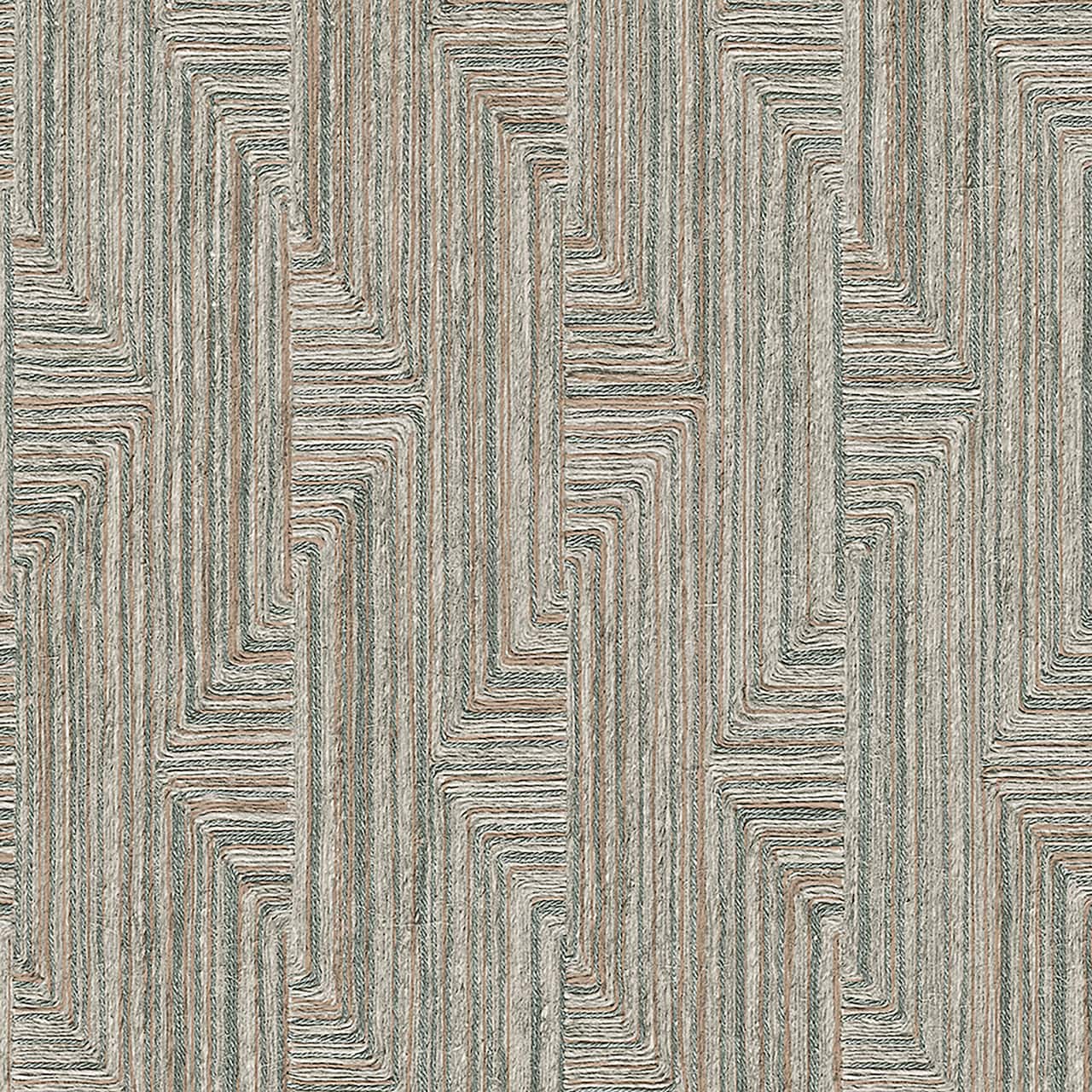 Designs Direct Threadline Geo Stitch Wallpaper